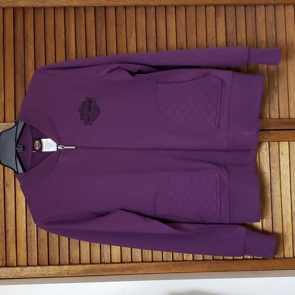 Harley-Davidson Tops - Women's Harley Davidson Zipper Sweatshirt